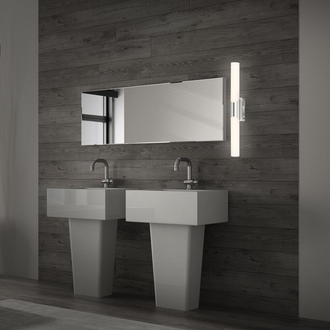 LED-Badwandleuchte 'Klak' 11 W 1300 lm neutralweiß 6,5 x 6,8 x 47 cm