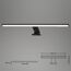 LED-Spiegelleuchte 'Dun' schwarz/weiß 60 x 10,3 x 3,6 cm 780 lm