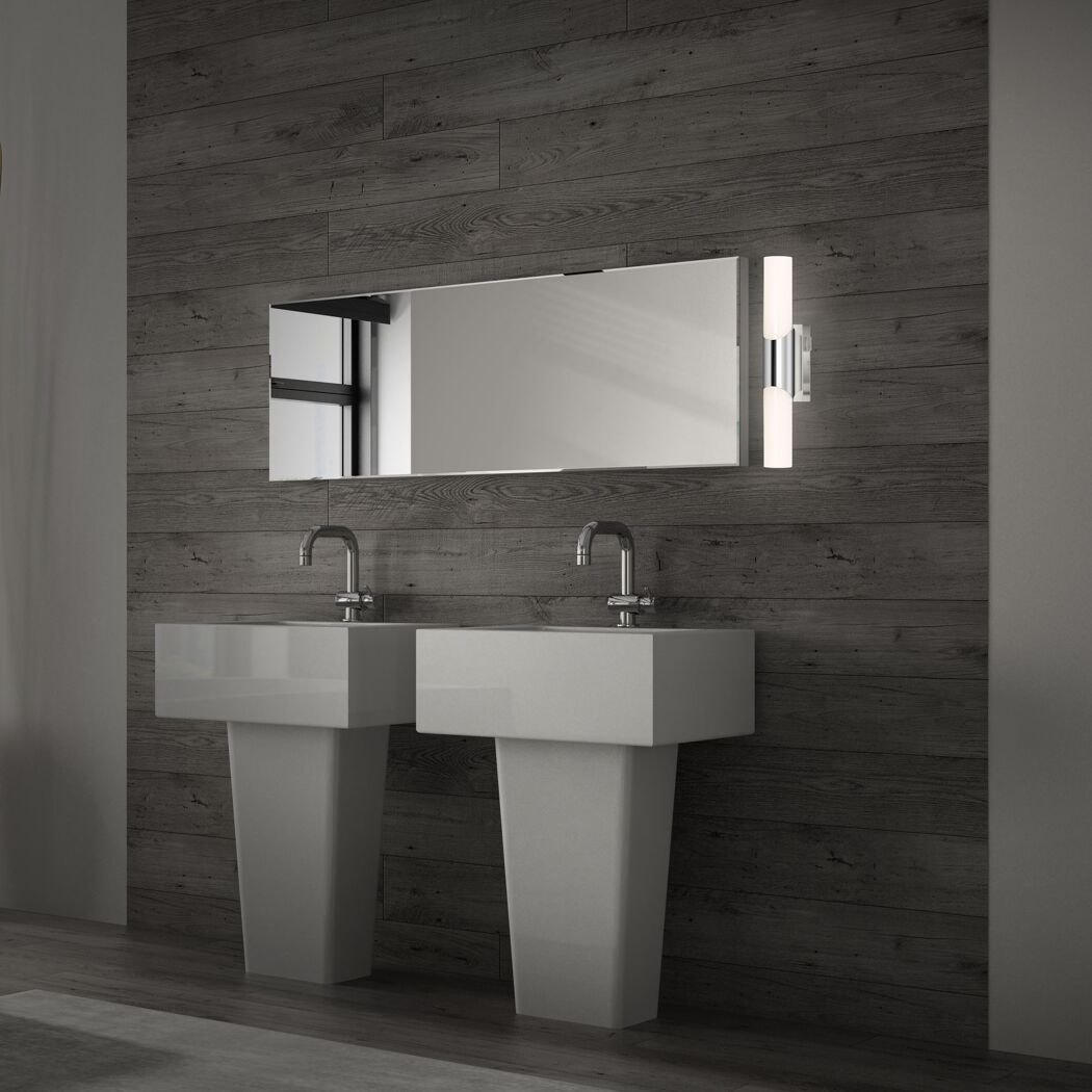 LED-Badwandleuchte 'Klak' 6,5 W 700 lm neutralweiß 6,5 x 6,8 x 32 cm