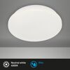 LED-Baddeckenleuchte 'Kalmus' 12 W 1200 lm neutralweiß Ø 28,8 x 7 cm