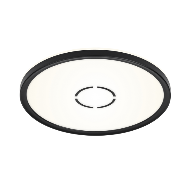 Bild von LED-Deckenleuchte 'Free' weiß/schwarz Ø 29,3 cm 2400 lm
