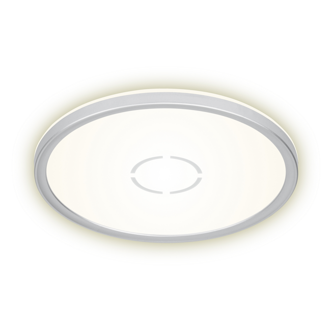 Bild von LED-Deckenleuchte 'Free' weiß/silber Ø 29,3 cm 2400 lm