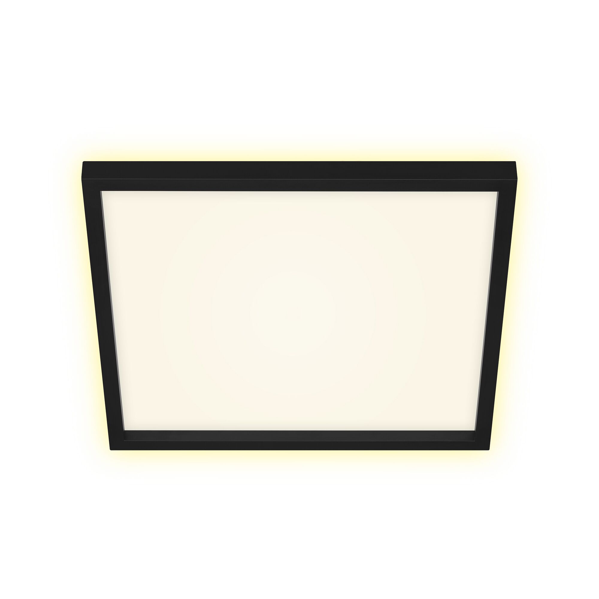 Deckenleuchte Cadre mit schwarzem Rahmen und Backlight