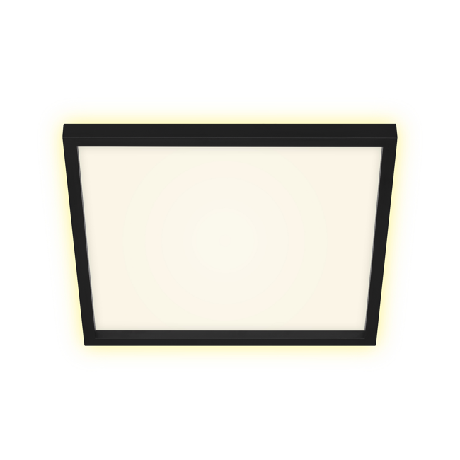 Bild von LED-Deckenleuchte 'Cadre' schwarz 42,2 x 42,2 cm 3000 lm