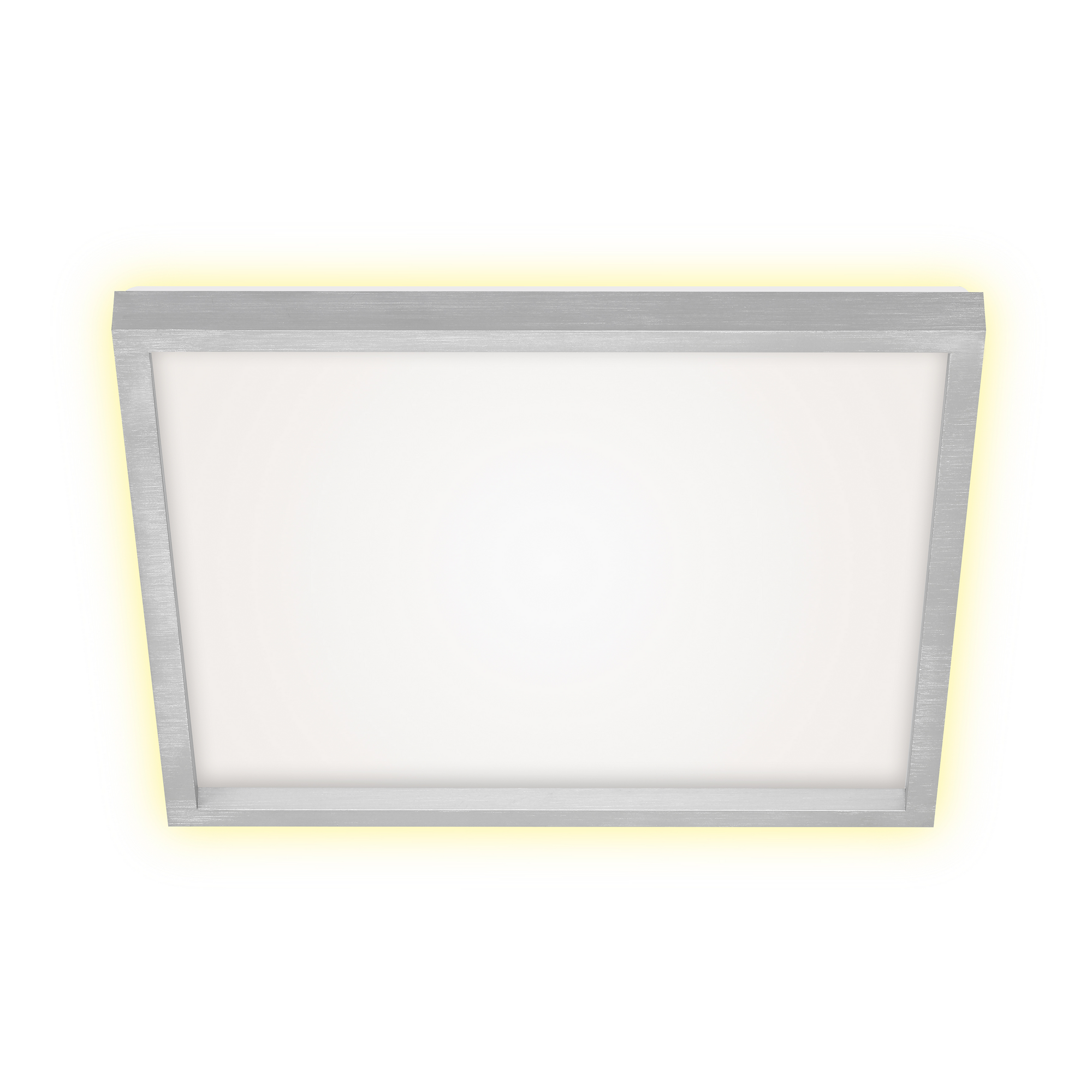 LED-Deckenleuchte 'Cadre' aluminiumfarben 42,2 x 42,2 cm 3000 lm + product picture
