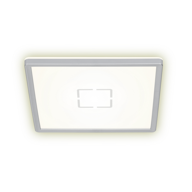 Bild von LED-Deckenleuchte 'Free' weiß/silber 29,3 x 29,3 cm 2400 lm