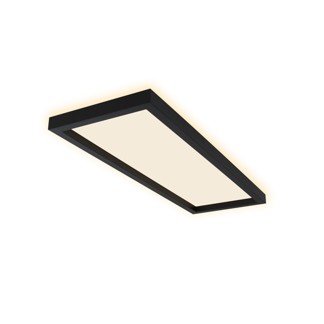 Bild von LED-Deckenleuchte 'Cadre' schwarz 20,2 x 58,2 cm 3000 lm