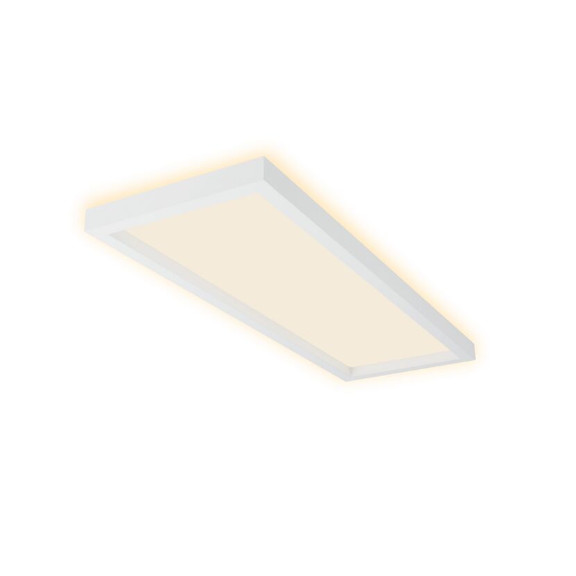 Weiße LED-Deckenleuchte mit Backlight