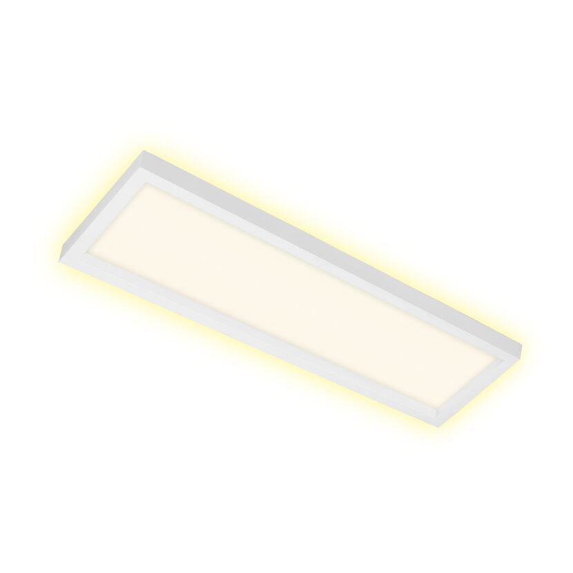Weiße LED-Deckenleuchte mit Backlight