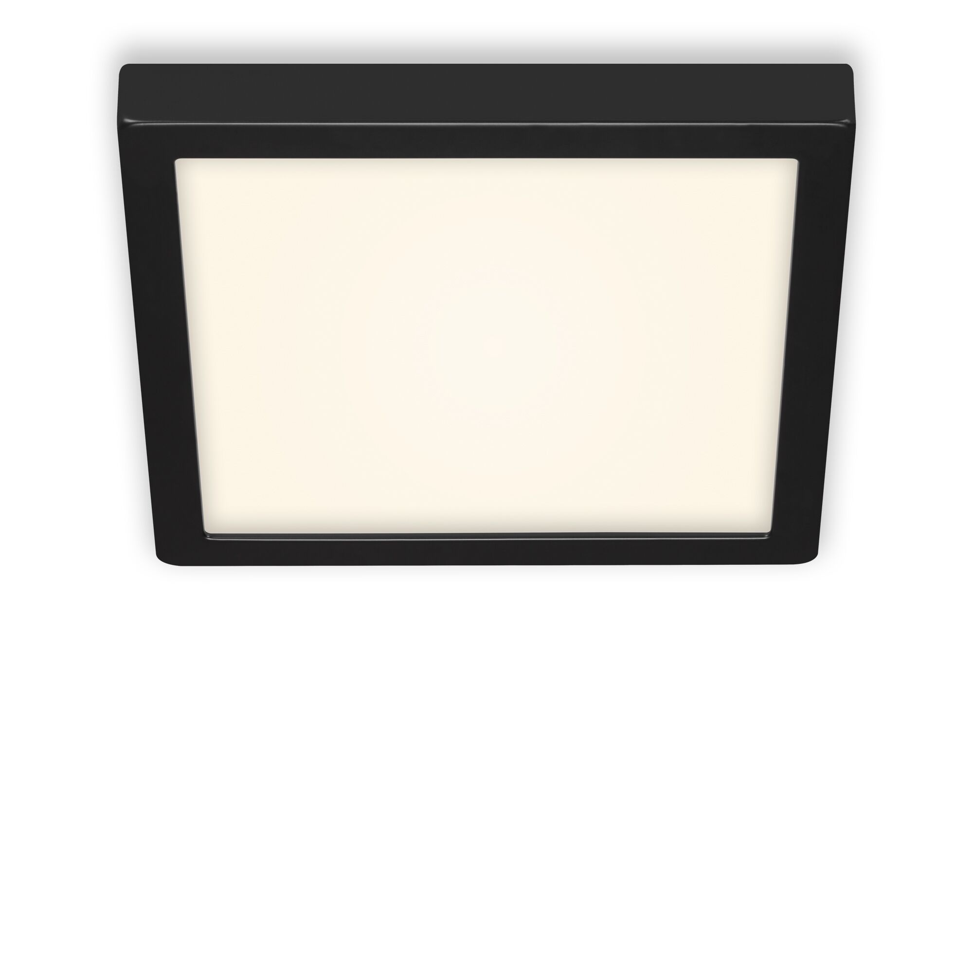 Schwarze LED-Deckenleuchte