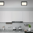 LED-Deckenleuchte 'Fire' schwarz 21 W 2000 lm