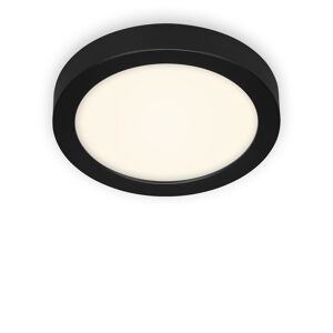 LED-Deckenleuchte 'Fire' schwarz 16,5 W 1600 lm Ø 22,5 cm