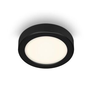 LED-Deckenleuchte 'Fire' schwarz 12 W 1000 lm Ø 17 cm