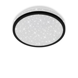 LED-Deckenleuchte 'Nigra' mit Sternendekor 10 W 900 lm Ø 21,7 cm