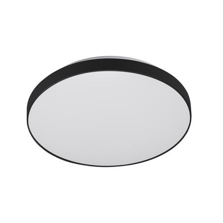 2. Bild von LED-Deckenleuchte 'Newa' weiß/schwarz Ø 29 x 6,3 cm, mit Bewegungsmelder