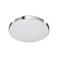 LED-Deckenleuchte 'Newa' weiß/chromfarben Ø 29 x 6,3 cm, mit Bewegungsmelder