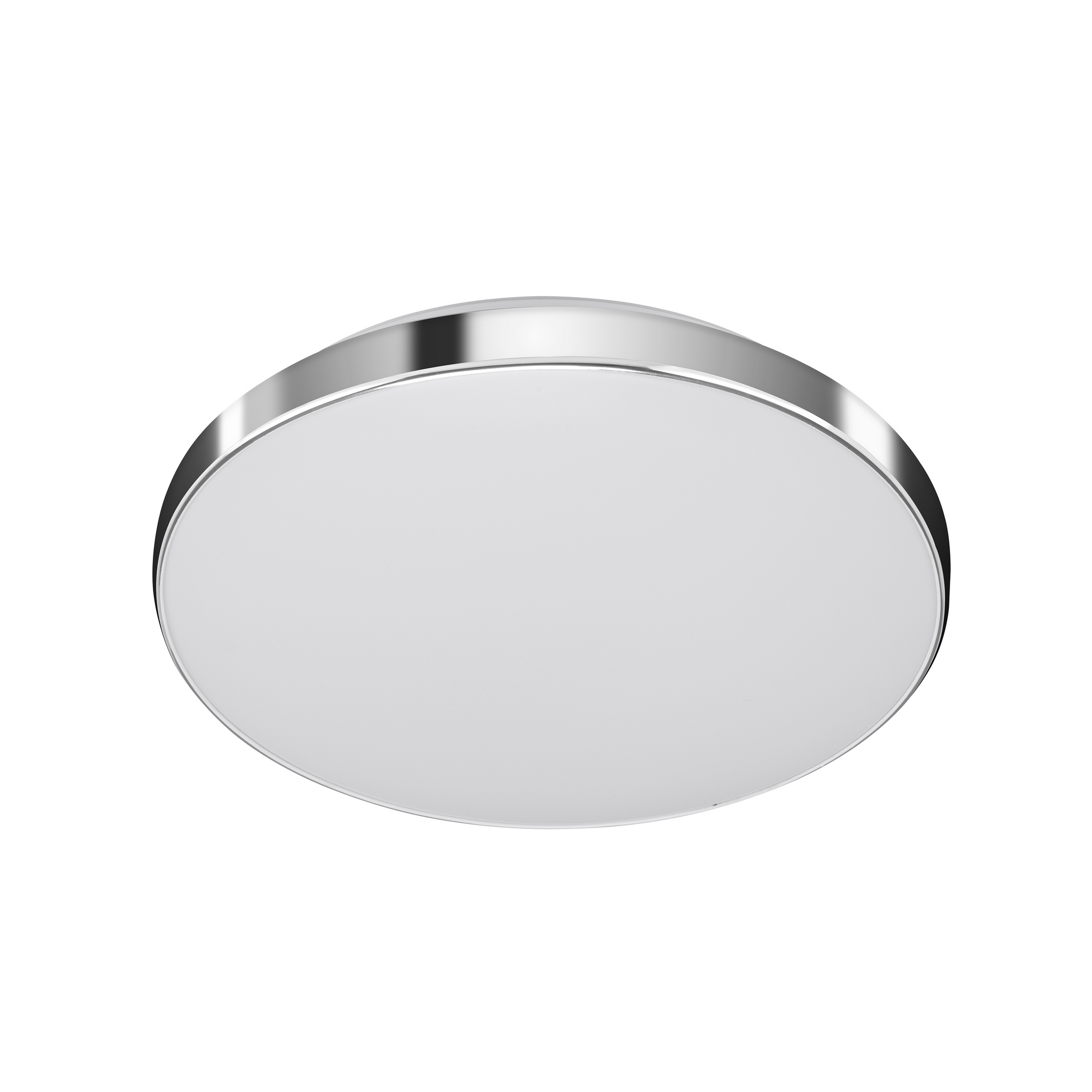 LED-Deckenleuchte 'Newa' weiß/chromfarben Ø 29 x 6,3 cm, mit Bewegungsmelder + product picture