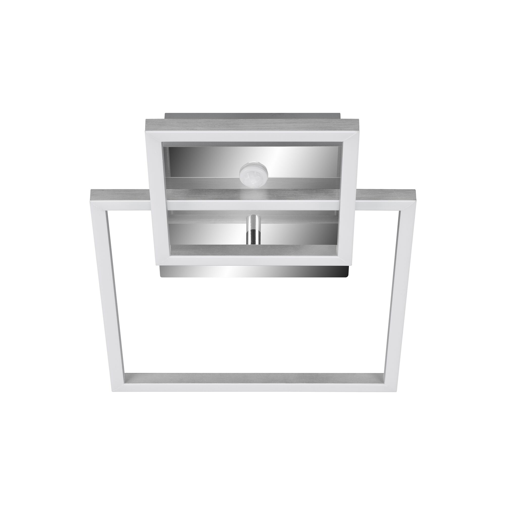 Sensordeckenleuchte 35,8 cm chrom