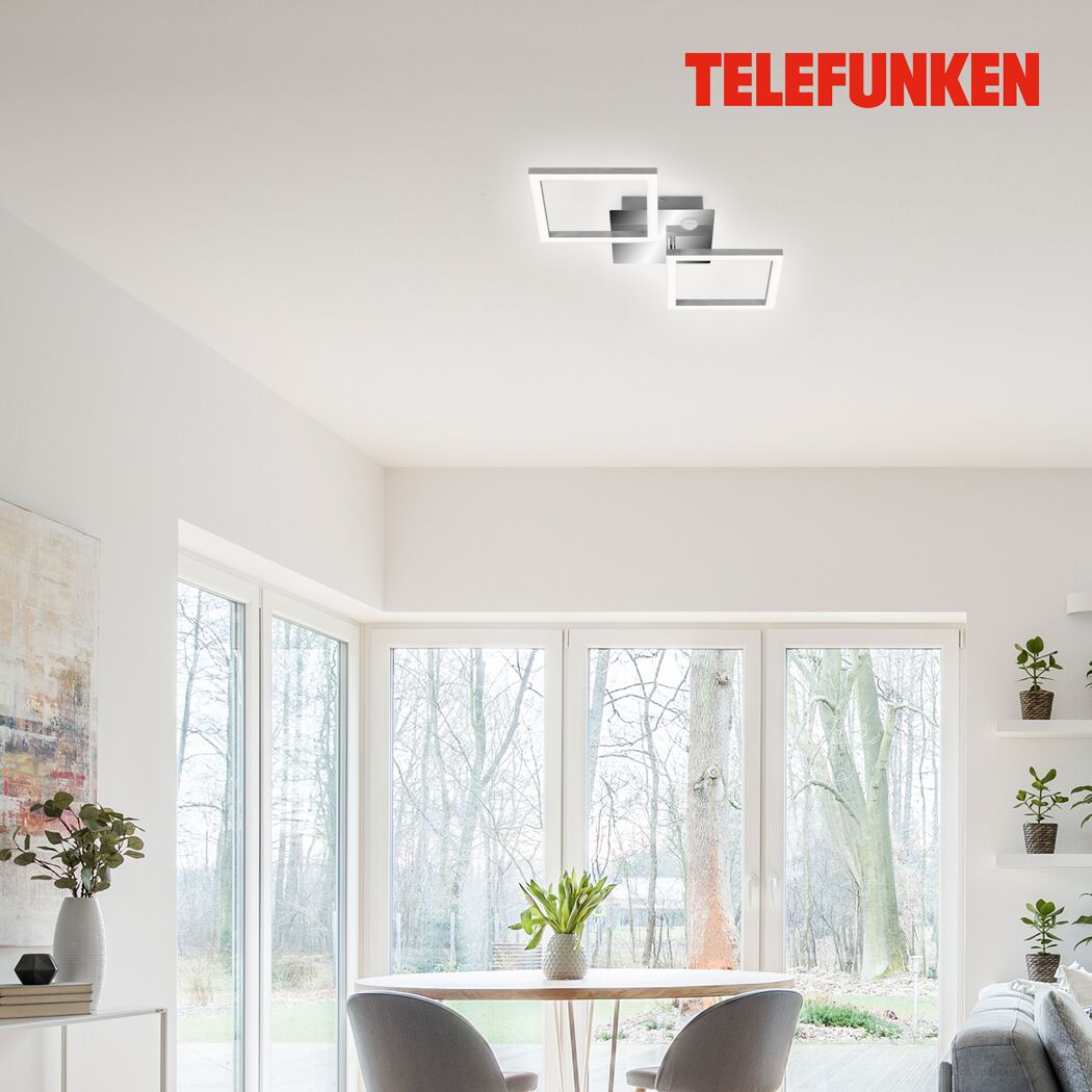 LED-Deckenleuchte 'Frame' 12 W 1200 lm warmweiß 22,6 x 7,4 x 47 cm