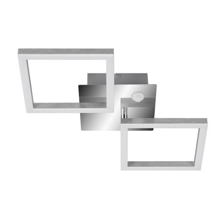 2. Bild von LED-Deckenleuchte 'Frame' chrom/aluminium 47 x 22,6 x 7,4 cm, mit Bewegungsmelder