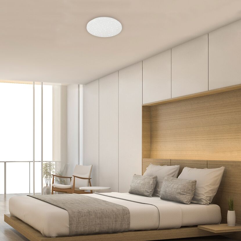 LED-Badleuchte 'Sternenhimmel' weiß 18 W Ø 38,5 cm