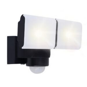 LED-Außenstrahler schwarz/weiß 20 W, 2050 lm 20 x 15 x 15 cm
