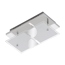LED-Deckenleuchte 'Elli' weiß 2-flammig 24 x 12 x 9 cm