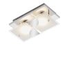 LED-Deckenleuchte Elli mit zwei Strahlern