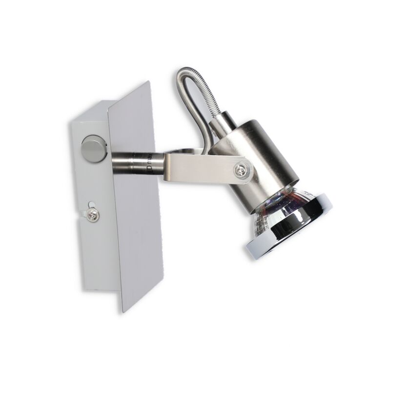 LED-Strahler Nika 1-flg. chrom