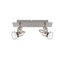 LED-Strahler Nika 2-flg. nickel-matt