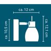 Spot 'Sonja' 1-flammig GU10 5 W Ø 10,5 x 12,1 x 12 cm