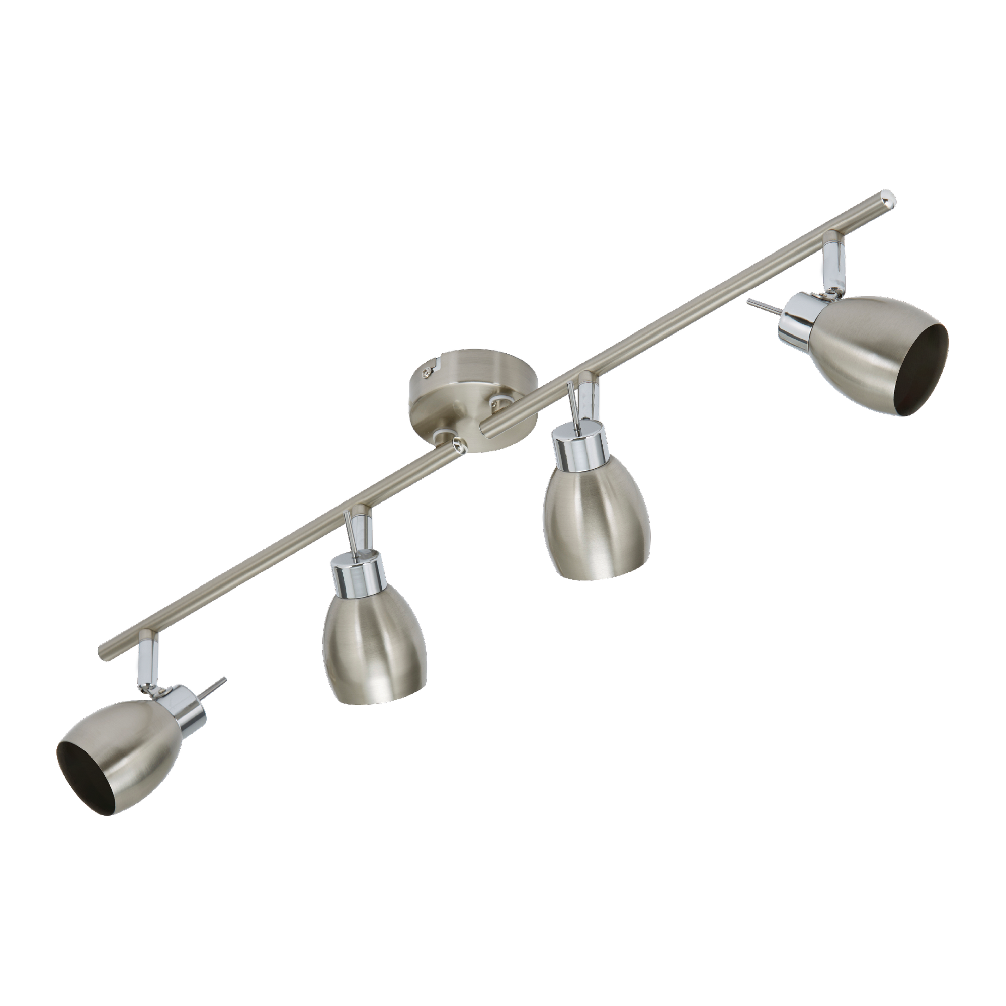 Deckenstrahler 'Sonja' chromfarben 4-flammig 69,5 x 14,5 cm