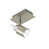LED-Strahler Paula 1-flg. nickel-matt