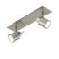 LED-Strahler Paula 2-flg. nickel matt