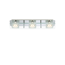 LED-Deckenleuchte 'Cosima' weiß 3-flammig 48 x 10 x 8 cm