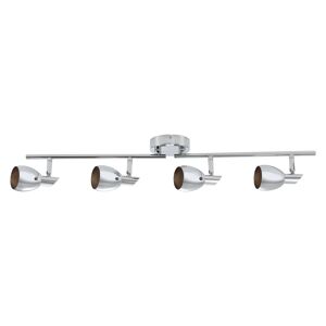 LED-Deckenleuchte 'Nora' silbern 4-flammig 70 x 12,5 cm