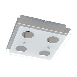 LED-Deckenleuchte 'Elisa' silbern 4-flammig