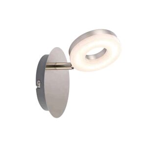 LED-Wohnraumstrahler 'Mira' nickelfarben 1-flammig