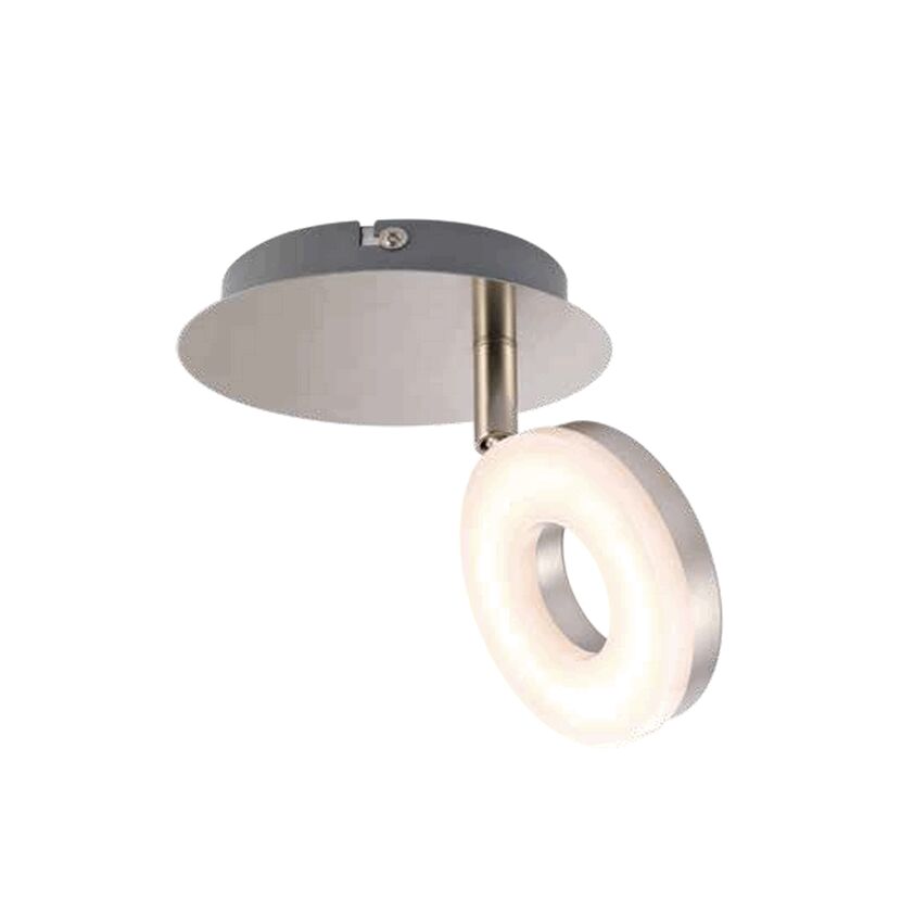 LED-Strahler Mira, nickel, 1-flammig