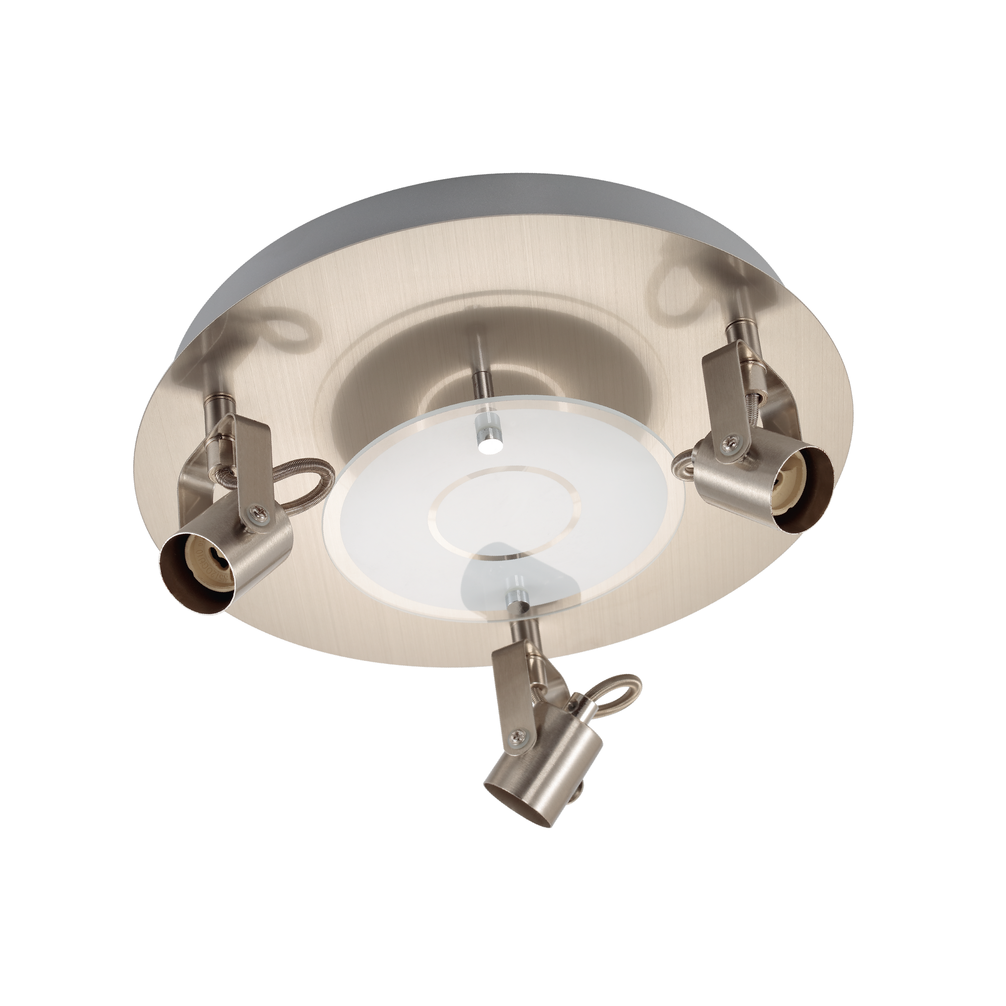 LED-Deckenleuchte 'Melina' silbern 4-flammig