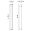 LED-Lichtleiste weiß G13 9 W 990 lm 4000 K