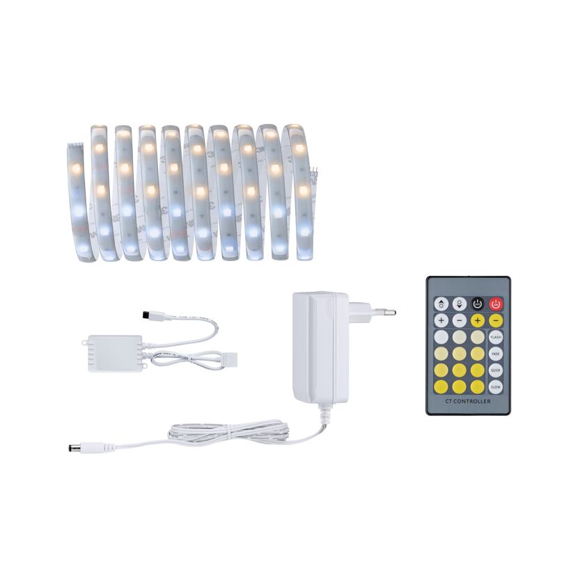 LED-Strip, Netzteil und Fernbedienung