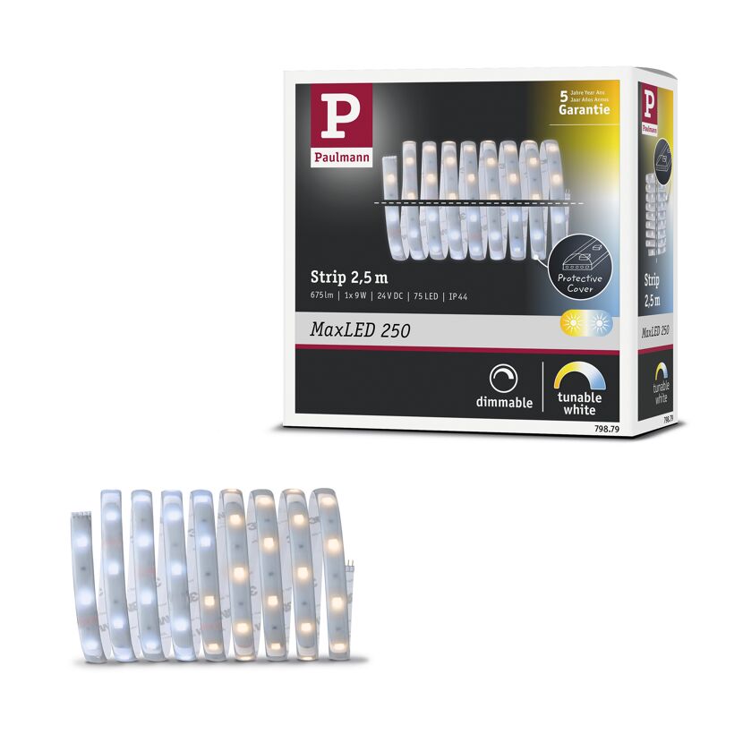 LED-Streifen 'MaxLED 250' 250 cm 9 W 575 lm 2700-6500 K, Tunable White