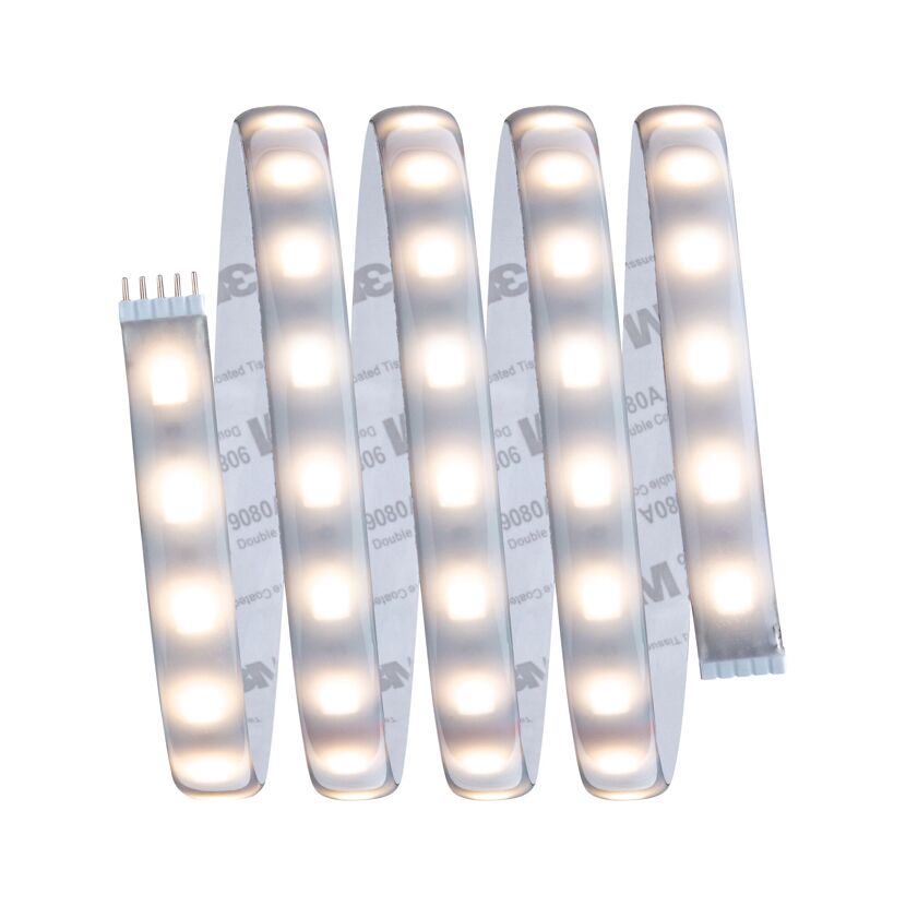 LED-Streifen-Set 'MaxLED 500' 150 cm 18 W 630 lm 3000 K, RGBW mit Fernbedienung