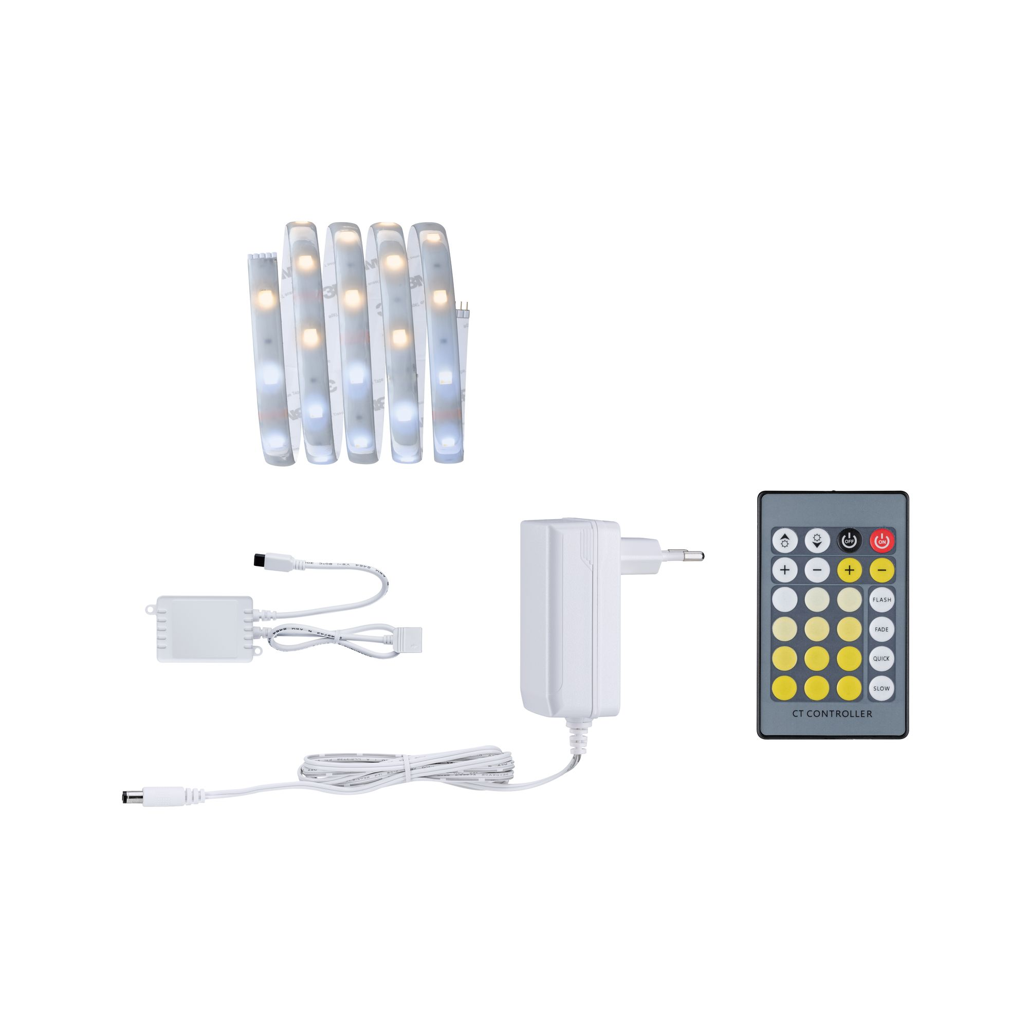LED-Streifen-Set 'MaxLED 250' 150 cm 5,5 W 345 lm 2700-6500 K, Tunable White mit Fernbedienung + product picture