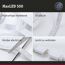 MaxLED 500 LED-Streifen, Klebeband, Schere, Stecker