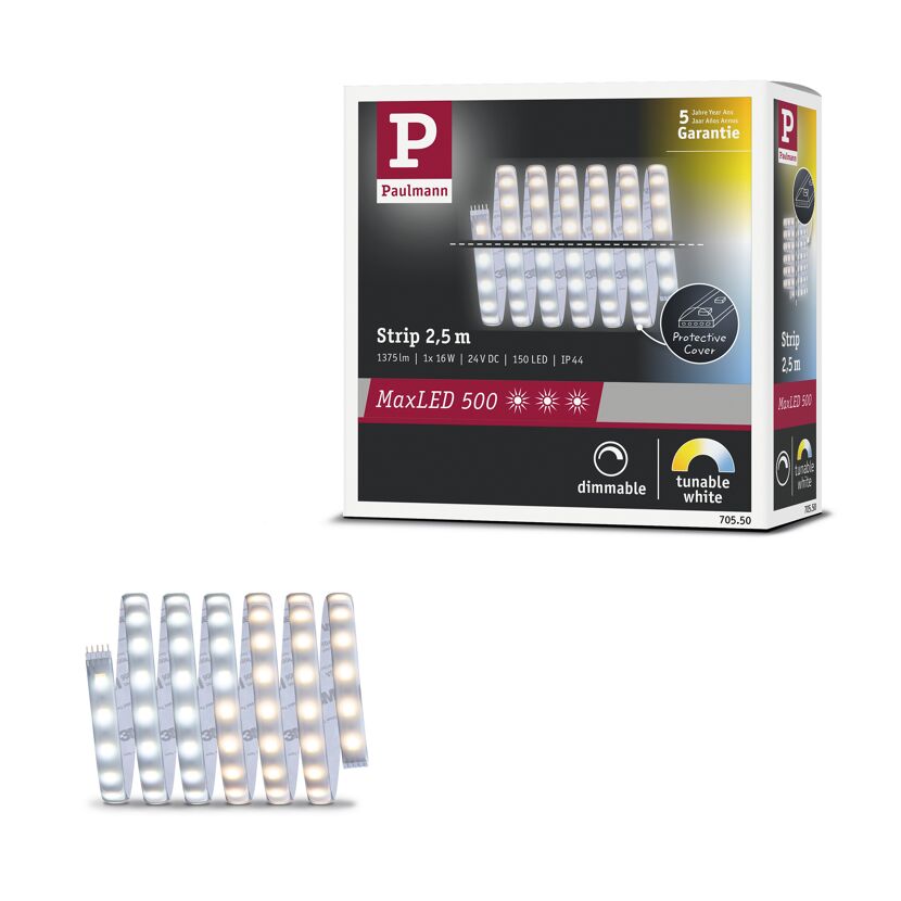 LED-Streifen 'MaxLED 500' 250 cm 16 W 1175 lm 2700-6500 K, Tunable White