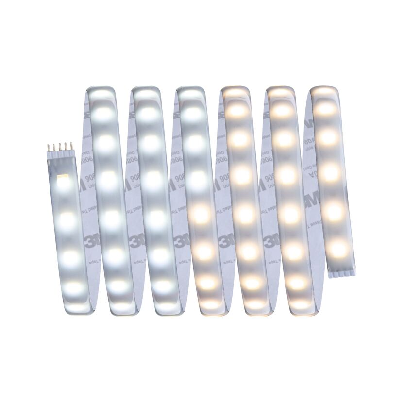 Aufgerolltes LED-Band mit Anschlusskabel