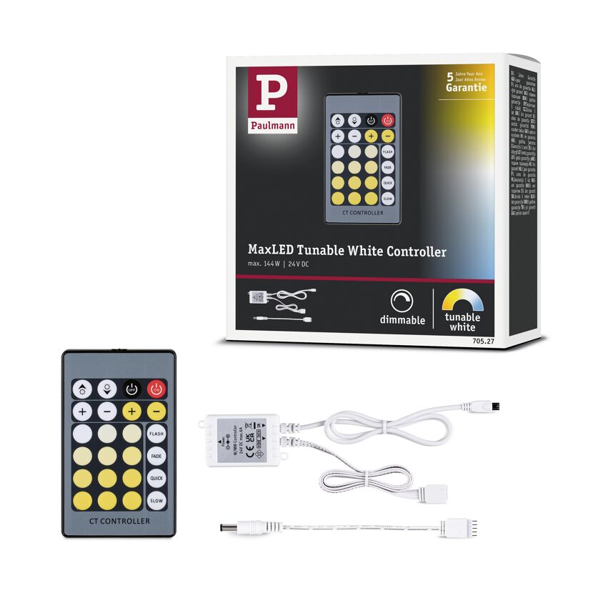 'MaxLED Tunable White Controller' 24 V maximal 144 W inklusive IR-Fernbedienung
