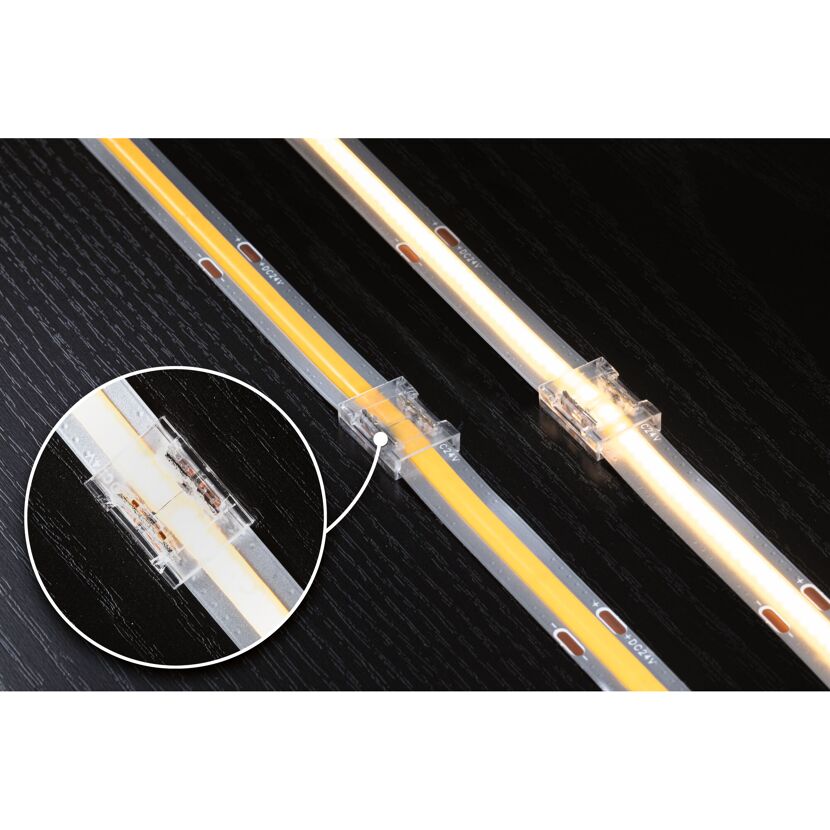 Connector Set 'MaxLED Full-Line COB' weiß/transparent